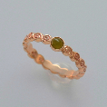 pacific treasures  R360 CELTIC SPIRALS  ROSE GOLD  WITH NZ POUNAMU-858